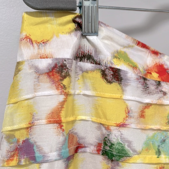 Ann Taylor Pleated Silk Blend Mini Skirt, Size 18 - Picture 5 of 11